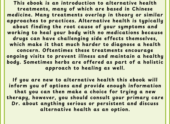 Alternative Treatments thumbnail